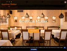 Tablet Screenshot of gostilna-muller.si